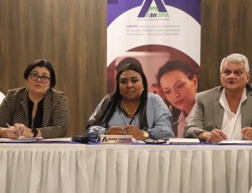 Presidenta de AMUPA Nadine González se reúne con el equipo técnico en las provincias