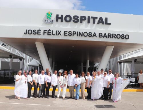 Presidenta de AMUPA Nadine González participa en inauguración del hospital en Bugaba en Chiriquí